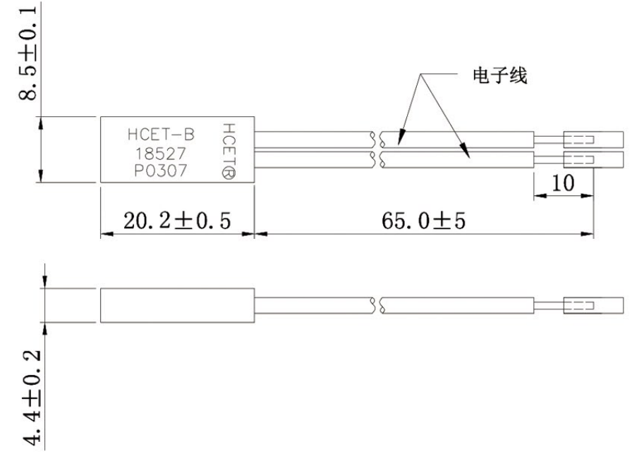 HCET Series Motor Thermal Protector