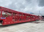 Double Classis Heavy Duty Car Carrier Transportation Truck for Safe Transportati
