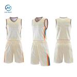 100% Polyester Fabric Material Basketball Club Jersey Set for Man and Kid Size