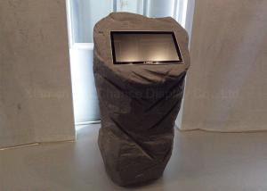 Quality Stone Finished Standing Display Rack Fiberglass Display Rack Height 80cm wholesale