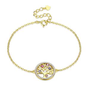 Quality Tree Of Life Sterling Silver Jewelry Bracelets wholesale