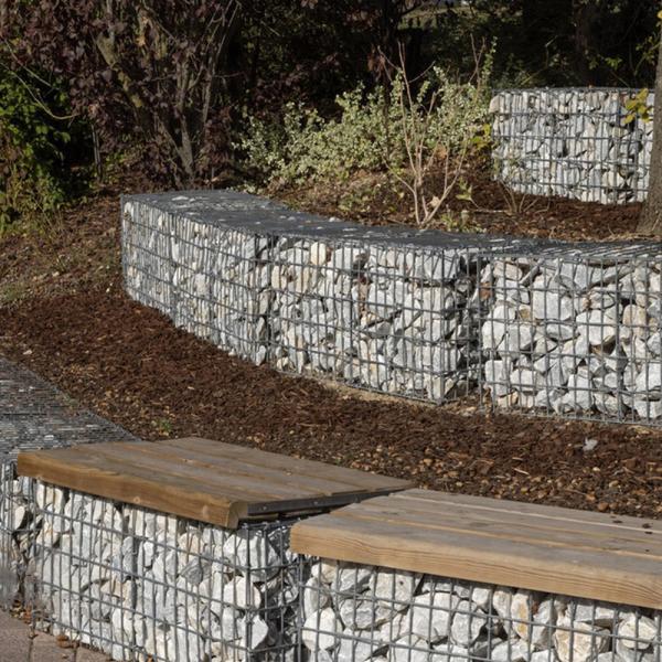 Welded Gabion Rock Wall Garden Landscaping Decorative Retaining Wall Zinc Coated
