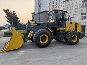 Quality 5.5 Ton ZL50GN Wheel Loader With 3m3 Rock Bucket, Glass Protection And Camera wholesale