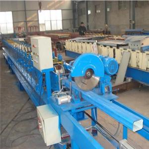 Quality Galvanzied Profile Downspout Roll Forming Machine 330mm For Bending Drainpipe wholesale
