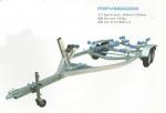 Foldable Inflatable Fiberglass RIB Boat Trailers 6.46m * 2.2m FRPYS600R