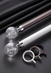 1mm Thickness Ceiling Mount Curtain Rod 35mm Curtain Rod Heavy Duty