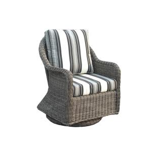 Quality 52cm Width 87cm Height Rattan Wicker Chairs , Rattan Garden Armchair All Weather wholesale
