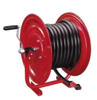 15m Manual Fire Reel with 0.8Mpa Outlet Pressure fire hose reel various type