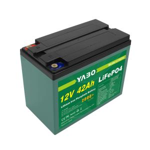 Quality 12v 40ah Lifepo4 Battery Deep Cycle Solar 30ah 42ah Lithium ion wholesale