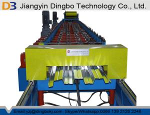 Quality PPGI Trapezoidal Metal Roll Forming Machine 15m/Min wholesale
