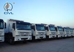 China HOWO 10 Wheel 3 Axle Dump Truck , Large Capacity International Dump Truck on sale
