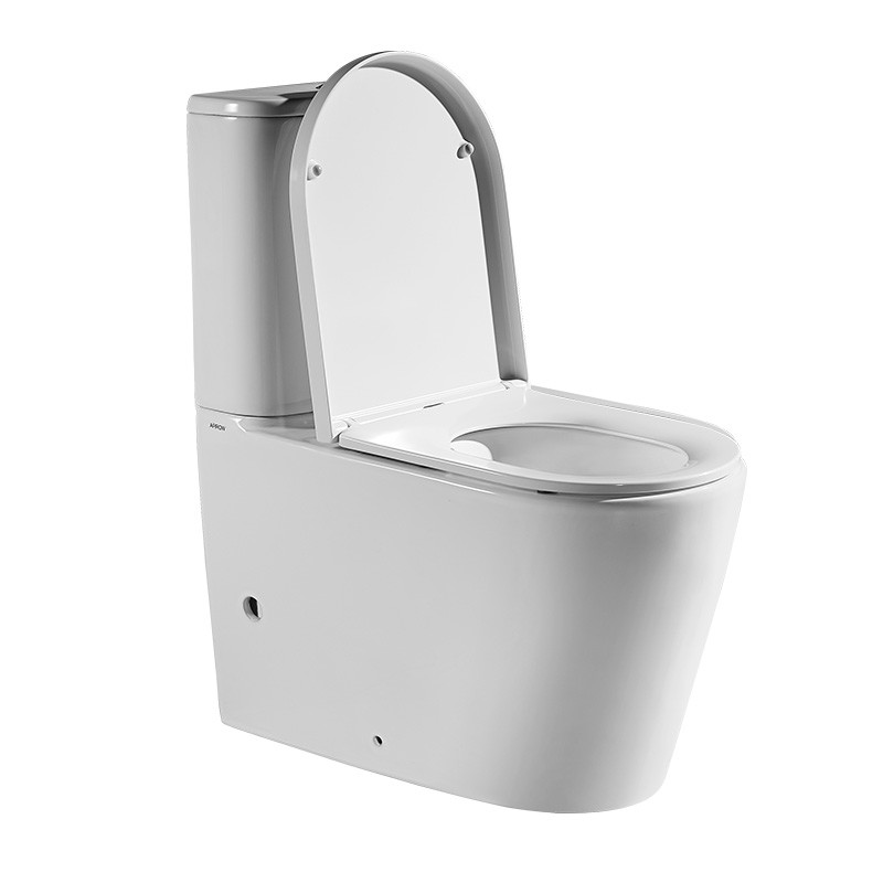 Watermark Sanitary Ware Two Piece Toilets Skirted 669*384*820mm Soft Closed