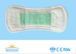 Natural Ladies Sanitary Napkins , Custom Anion Panty Liner Cotton Topsheet