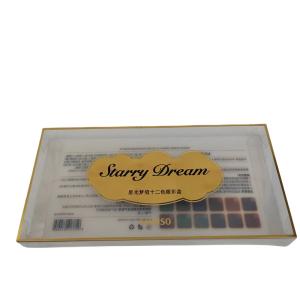 Quality Clear Eyeshadow Box Packaging Plastic Recyclable Foldable OEM wholesale
