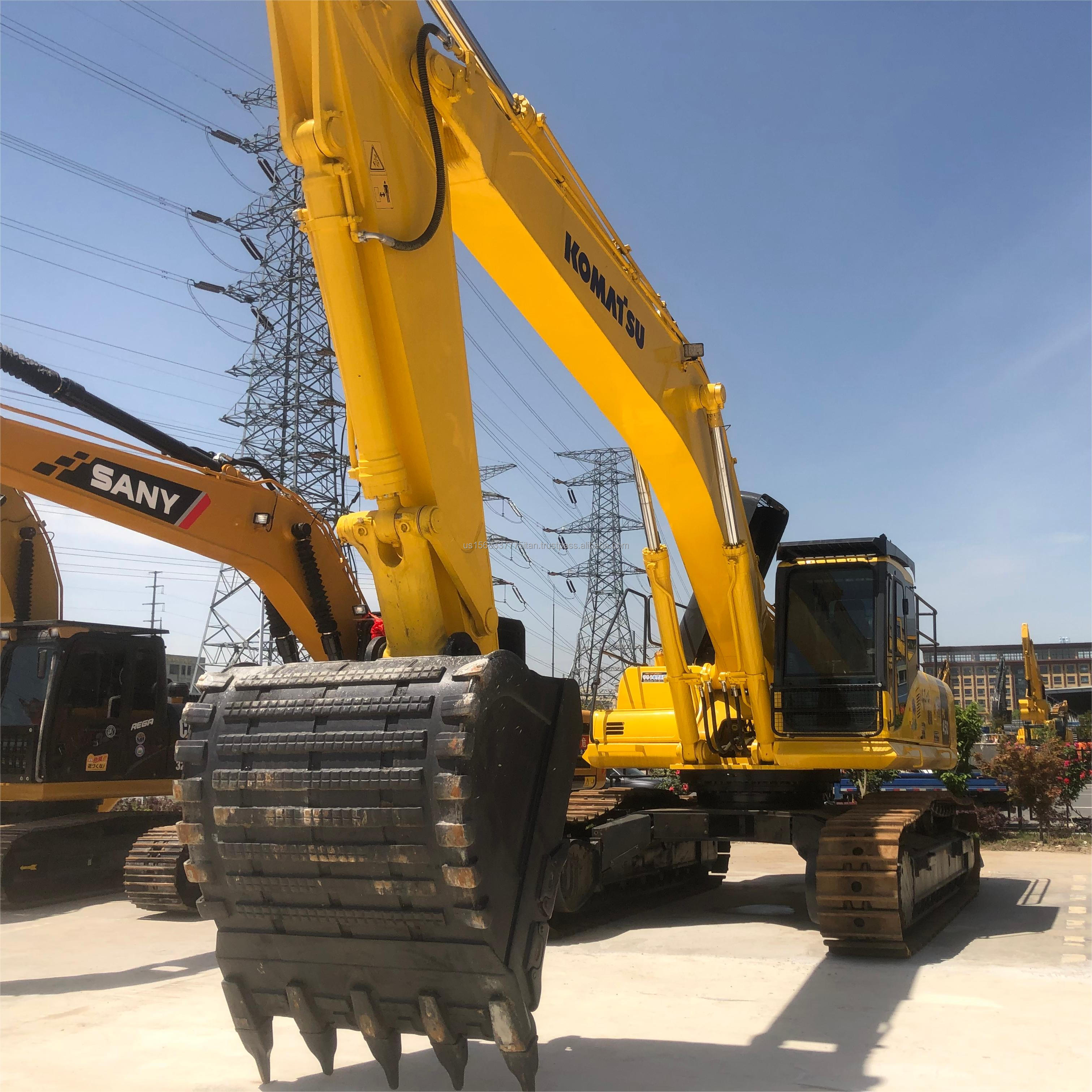 Used Komatsu PC450 Excavator with Low Working Hours and Original Hydraulic Cylinder