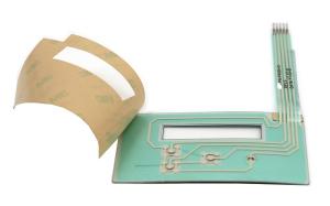 Quality Aluminum Foil ESD Shielding Membrane Switches with Male Connector and Embossed Buttons (LTMS0160) wholesale