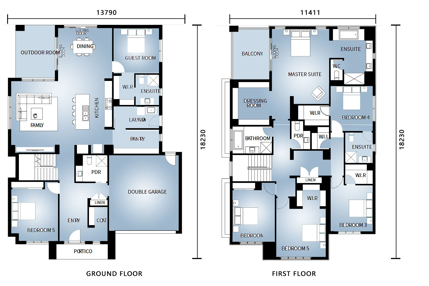 Prefabricated Villas Prefab Steel Frame Villa Light Gauge Steel Frame Luxury Designer