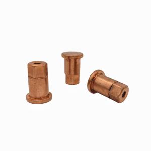 Quality Customized Thread Type Red Copper Nut 23.4g For Building Construction wholesale