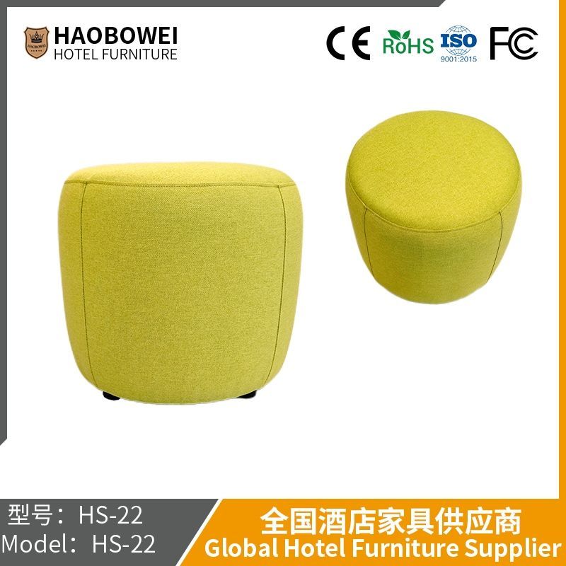 Lazy Sofa Pedal Office Furniture Fashion Small Round Stool Tatami Creative Technology Cloth Pedal