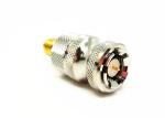 Impedance 50Ω RF Antenna Connector SOSMA Nickel Plated Mount Connector High