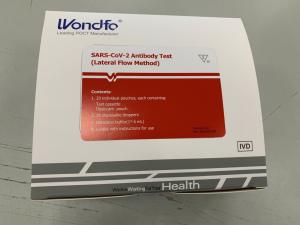 Quality Medical Accessories Igm Igg Rapid Test Kit Quikly Antibody Test 2~30°C Storage Conditions wholesale