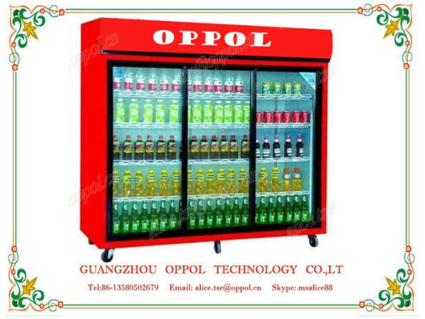OP-305 Large Capacity Beer Storage Cooler Supermarket Beer Display Cooled