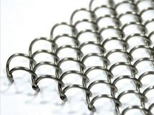 Quality Aluminum Alloy Brass Metal Coil Drapery Woven wholesale
