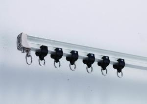 Quality Fashionable Simple ISO Certification Curved Bendable Curtain Track wholesale