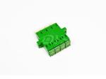 LC/APC quad Adapter,shutter adapter,optic fiber adapter