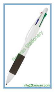 Quality multicolor plastic ball pen, promotional multicolor ball pen wholesale