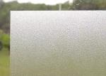 Repositionable 0.8mm Clear Bathroom Window Privacy Film Heat Control