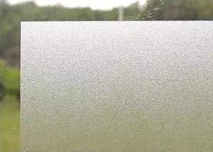 Quality Repositionable 0.8mm Clear Bathroom Window Privacy Film Heat Control wholesale