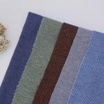 Single Face Cotton French Terry Fabric 40S Low Shrinkage Yarn Dyed Cloth