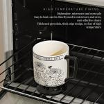 Retro Drinkware Type MUGS Perfect for Coffee Shops Restaurants and Daily