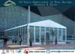 White Matt Fabric Covering Wedding Party Tent With Ventilation 30 X 40m