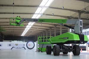Quality Power Engine Electric Boom Lift , Self Leveling Boom Lift CE Certification wholesale