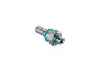 Viton Rail Industry BSPP 0.25'' Flat Face Coupler , Stainless Steel Coupling