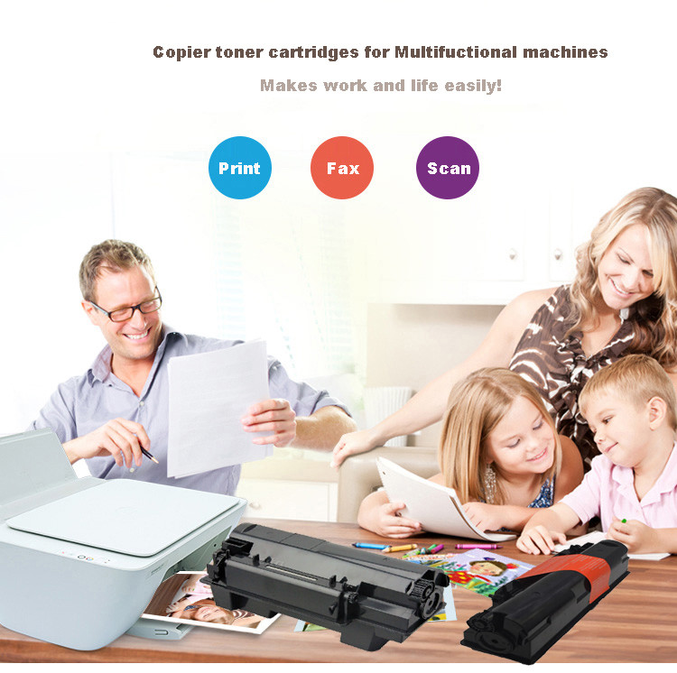 Lower Waste Toner Rate Kyocera TK-350 Black Laser Toner Cartridge for Kyocera Printers - FS3920D