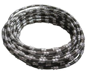 Quality 8.8mm Block Processing Quarry Diamond Wire Saws Rope 40pcs Per Meter wholesale