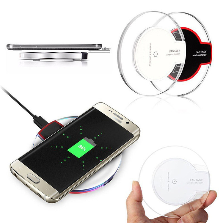 Qi fast fantasy mobile wireless charger for android / fast charge wireless charging pad