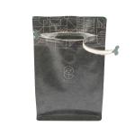 Matte Aluminum Foil Flat Bottom Pouches Stand Up Coffee Packaging With Zipper