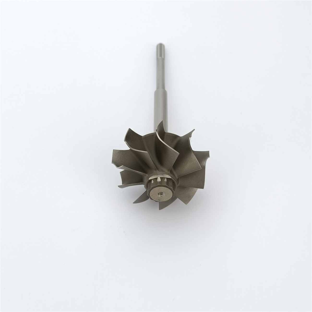 MS-TECH Turbo S100 Turbine Wheel Shaft 318167 318281 11539880003 Fit Turbos Ind 52.65mm Exd 45mm Blades9