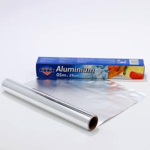 Quality Customized Logo Kitchen Silver Aluminium Foil Paper for Cooking and Packaging Supplies wholesale