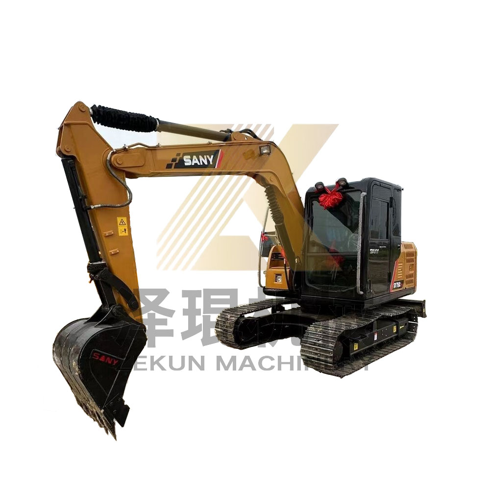2021 Used Sany SY75C Crawler Excavator 7TON for Construction