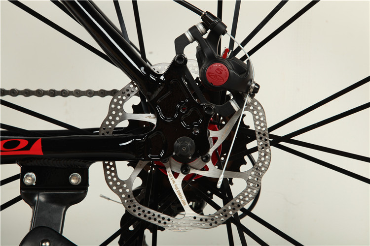 High grade hydraulic disc brake Shimano 24/27/30 speed 27.5 inch alloy mountain bicycle with 24 hole spoke wheel