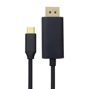 Quality 60hz Cable For Macbook USB C To Displayport 4k Black Pvc wholesale
