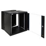 4U 6U 9U 12U 15U SPCC Sheet Metal Network Rack Wall Mounted Grid Door Storage