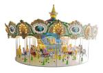 Popular Theme Park Rides Up Driven Musical Merry Go Round Carousel For Children