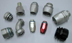 Quality CNC Bending Electrical Conduit Fittings Anodizing / Black Oxide Durable wholesale