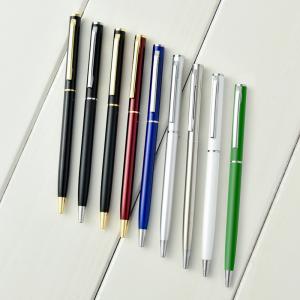 Quality Personalized Slender Metal Ball Pen 0.7mm Advertising Promotion Hotel Ballpoint Pen wholesale
